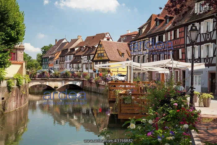 : La Petite Venise, Colmar, Alsace, France, Europe : La Petite Venise, Colmar, Alsace, France, Europe