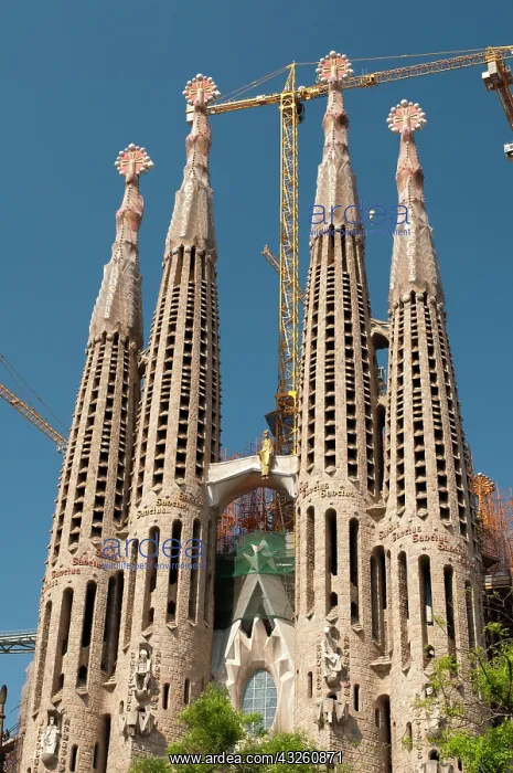  : La Sagrada Familia by Antoni Gaudi, Barcelona