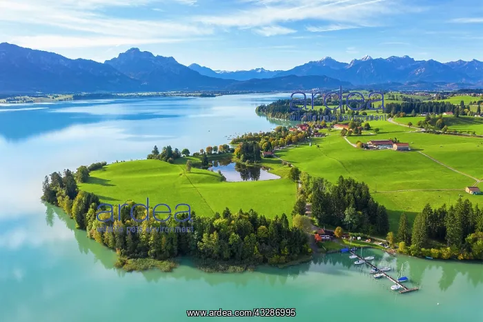: Lake Forggensee and Dietringer Toteisloch, Dietringen : Lake Forggensee and Dietringer Toteisloch, Dietringen