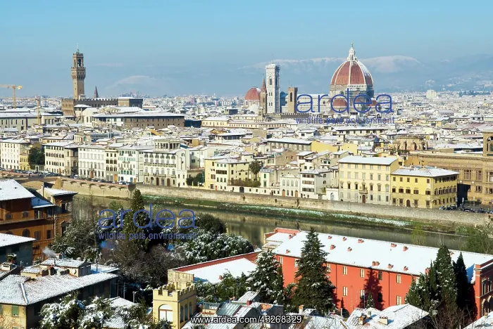 : Landscape of Florence from Piazzale Michelangelo : Landscape of Florence from Piazzale Michelangelo