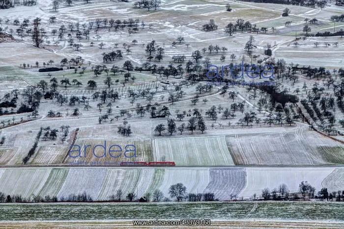  : Landscape in the foothills of the Swabian Alb in