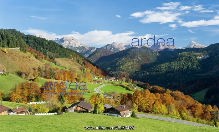 : Landscape in the region Berchtesgadener : Landscape in the region Berchtesgadener
