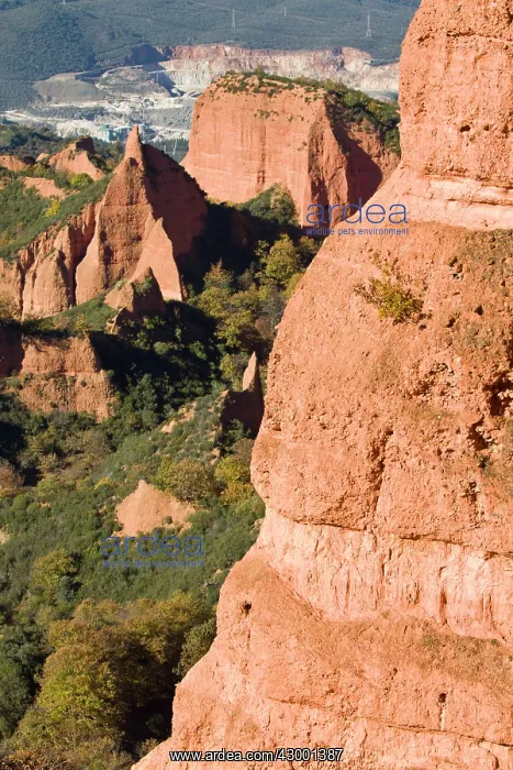 : Las Medulas - landscapes of the park : Las Medulas - landscapes of the park