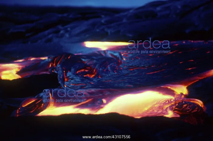 : Lava Flow, Kilauea, Hawaii : Lava Flow, Kilauea, Hawaii