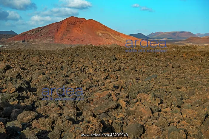 : Lava landscape, Timanfaya National Park, Lanzarote : Lava landscape, Timanfaya National Park, Lanzarote