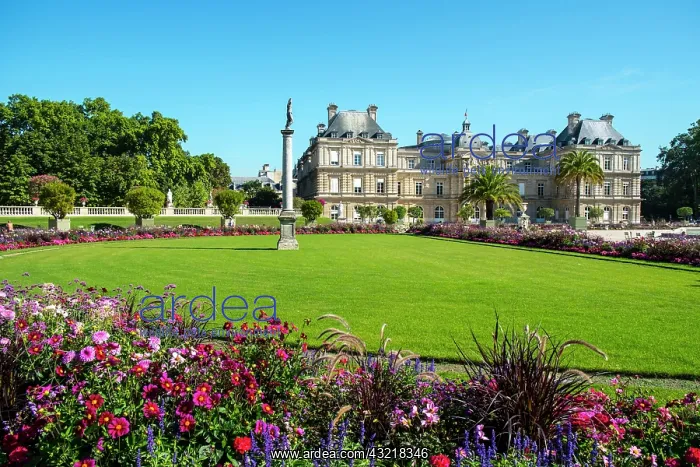 : Le Jardin du Luxembourg gardens, Paris, France : Le Jardin du Luxembourg gardens, Paris, France
