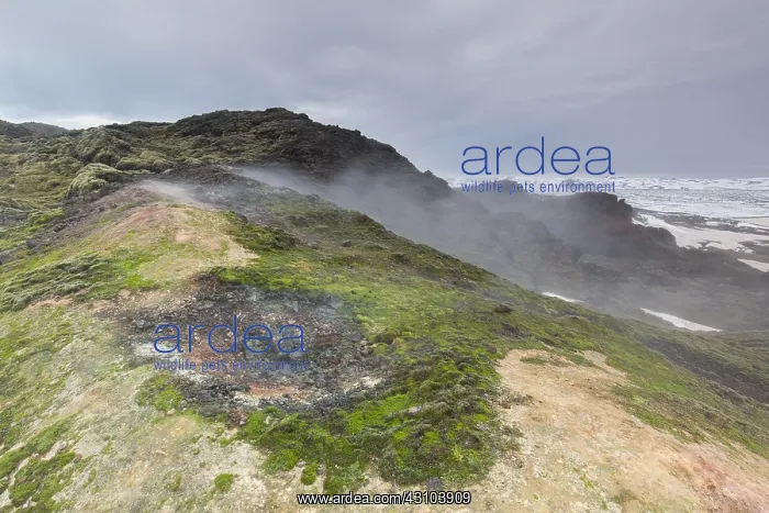 : Leirhnjukur is a lava field in the area of Krafla : Leirhnjukur is a lava field in the area of Krafla