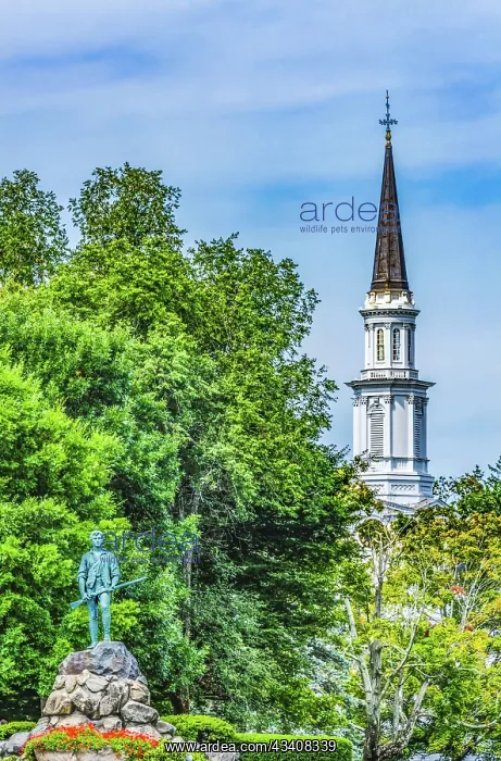 : Lexington Minute Man Patriot Statue, Massachusetts : Lexington Minute Man Patriot Statue, Massachusetts