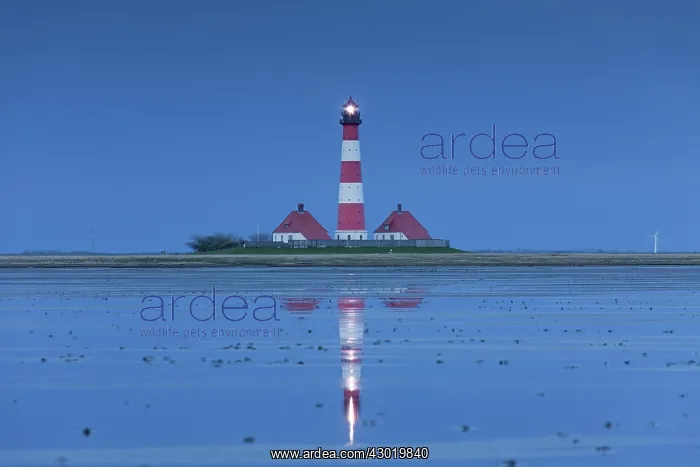 : Lighthouse Westerhever : Lighthouse Westerhever