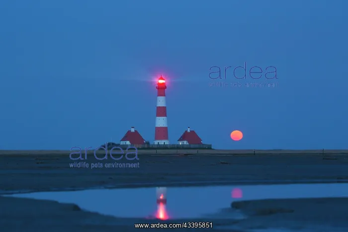 : Lighthouse Westerhever : Lighthouse Westerhever
