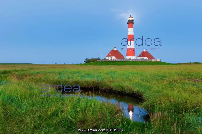  : Lighthouse Westerheversand, Westerhever, North Friesland