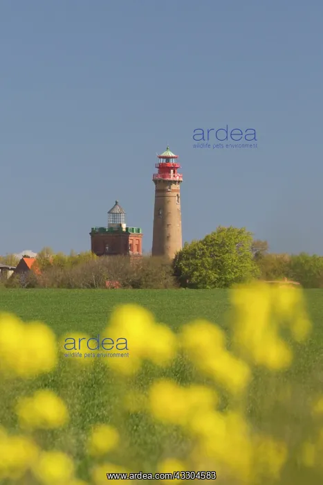 : The two lighthouses at Cape Arkona - the northernmost : The two lighthouses at Cape Arkona - the northernmost