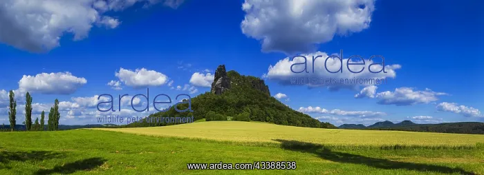 : The Lilienstein is one of the most prominent mountains : The Lilienstein is one of the most prominent mountains