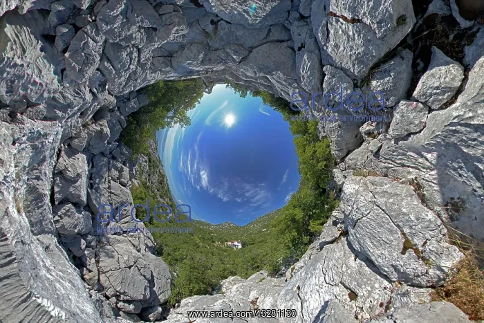 : Little Planet, landscape near Sveti Juraj, Kvarner : Little Planet, landscape near Sveti Juraj, Kvarner