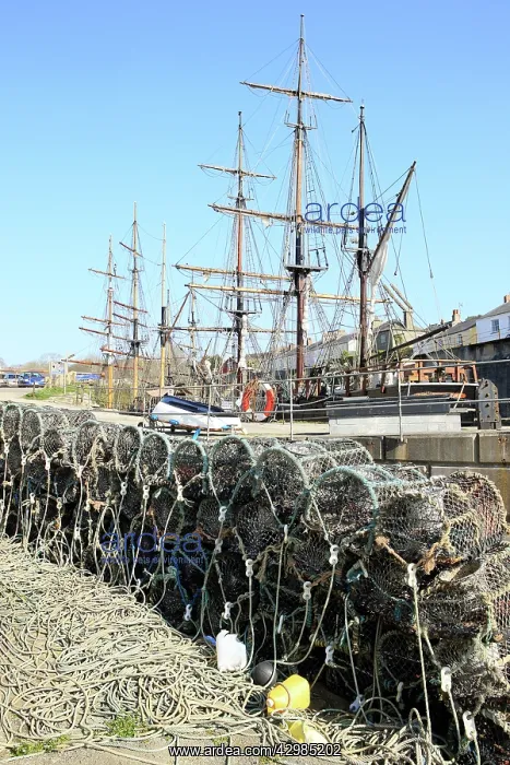 : Lobster Pots and Tall Sailing Ships : Lobster Pots and Tall Sailing Ships