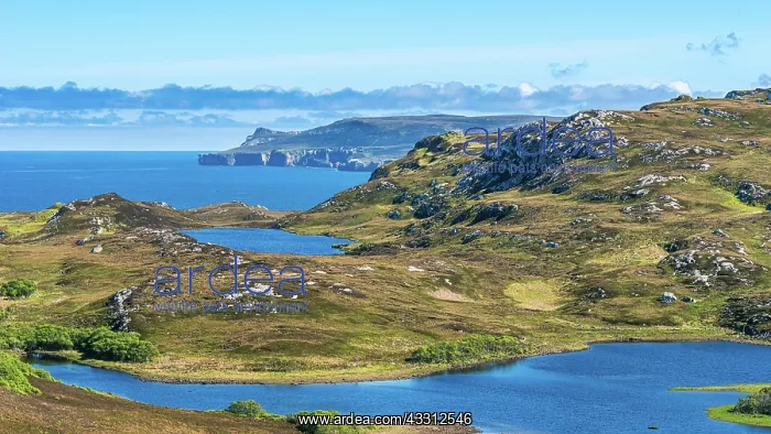 : Loch Achan Lochaidh and Loch Eriboll, Lairg, A838 : Loch Achan Lochaidh and Loch Eriboll, Lairg, A838