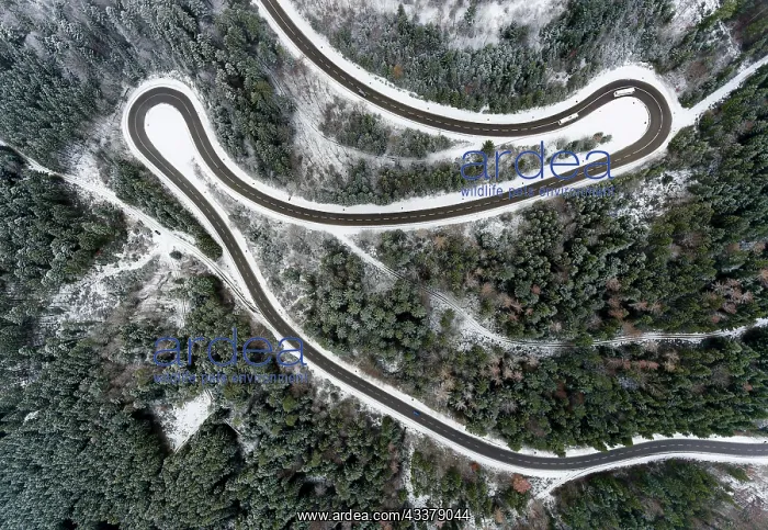 : Lochenpass, winding pass road from Weilstetten to : Lochenpass, winding pass road from Weilstetten to
