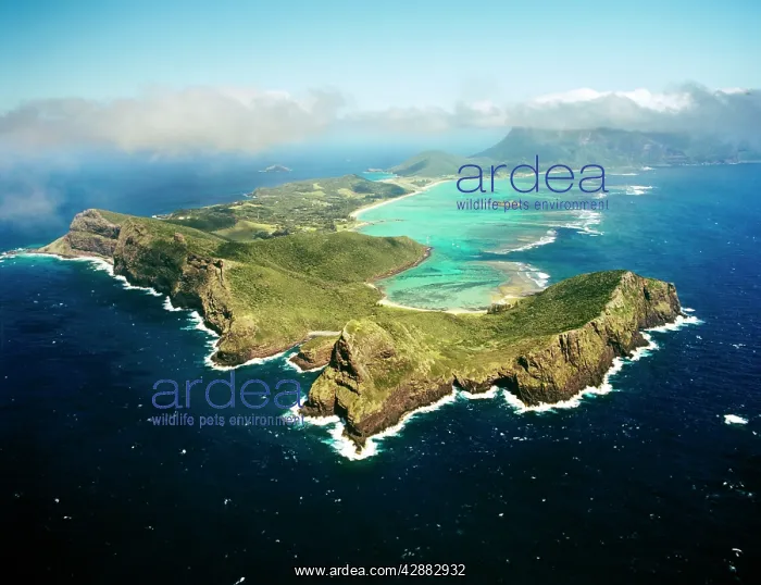 : Lord Howe Island from the air : Lord Howe Island from the air