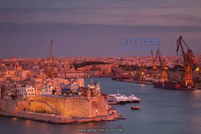 : Malta, Valletta, Senglea, L-Isla, elevated : Malta, Valletta, Senglea, L-Isla, elevated