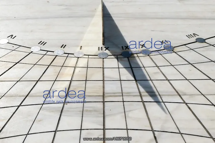 : Marbella, Spain. Sundial on a plaza in Marbella : Marbella, Spain. Sundial on a plaza in Marbella