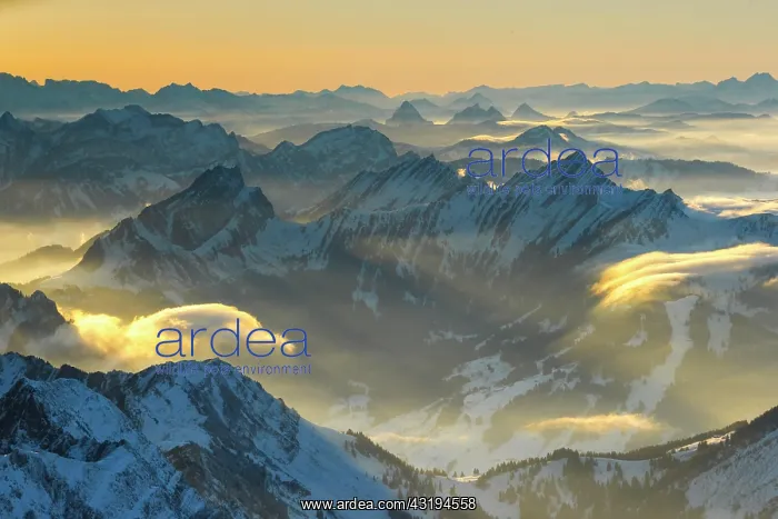 : Mattstock and Speer, view from Scntis, Swiss Alps : Mattstock and Speer, view from Scntis, Swiss Alps