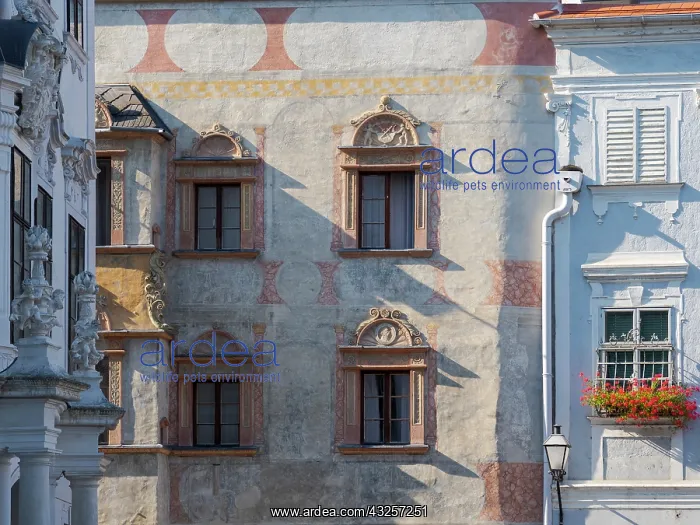 : The former Mauthhaus and Pinetz Haus. The historic : The former Mauthhaus and Pinetz Haus. The historic