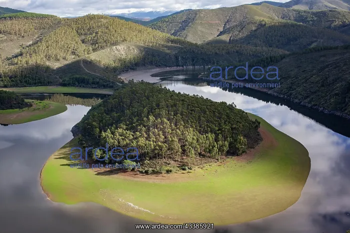 : Meandro del Melero, bend of the River Melero, Riomalo : Meandro del Melero, bend of the River Melero, Riomalo