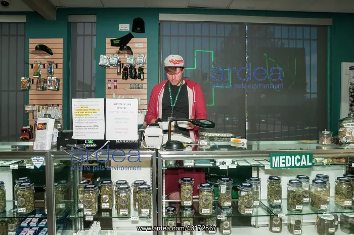 : Medical marijuana dispensary. Denver, CO, USA : Medical marijuana dispensary. Denver, CO, USA
