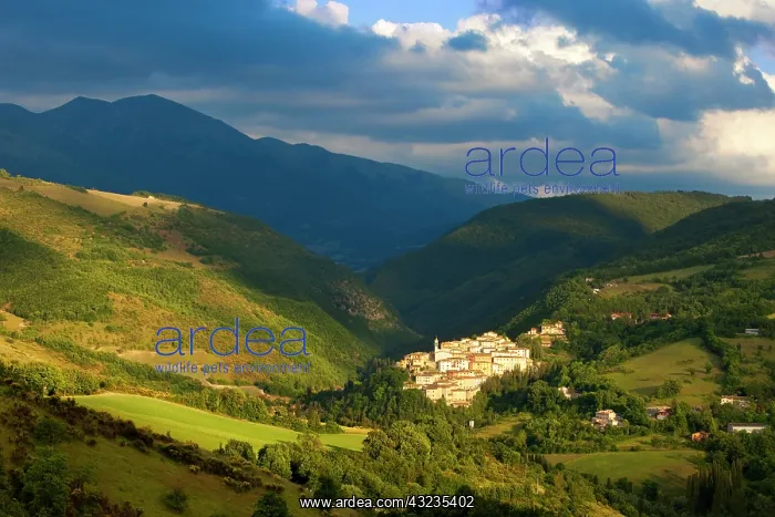 : Medieval town of Preci in the Valnerina : Medieval town of Preci in the Valnerina
