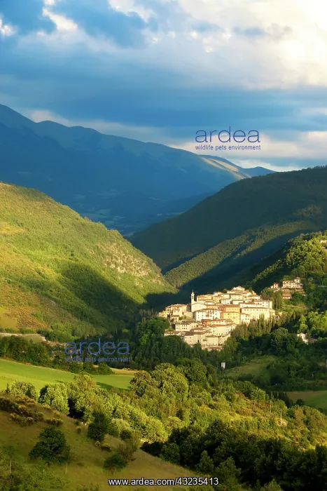 : Medieval town of Preci in the Valnerina : Medieval town of Preci in the Valnerina