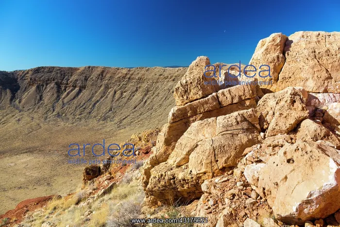 : Meteor Crater is a meteorite impact crater. The : Meteor Crater is a meteorite impact crater. The