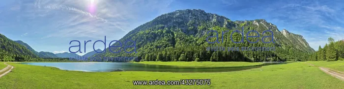  : Mittersee, Ruhpolding municipality, Bavaria, Germany