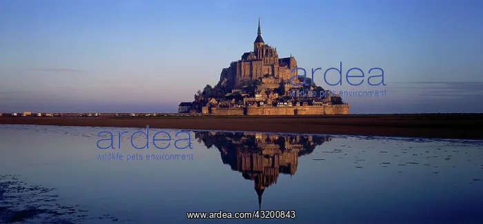: Mont Saint Michel, Normandy, France, Europe : Mont Saint Michel, Normandy, France, Europe