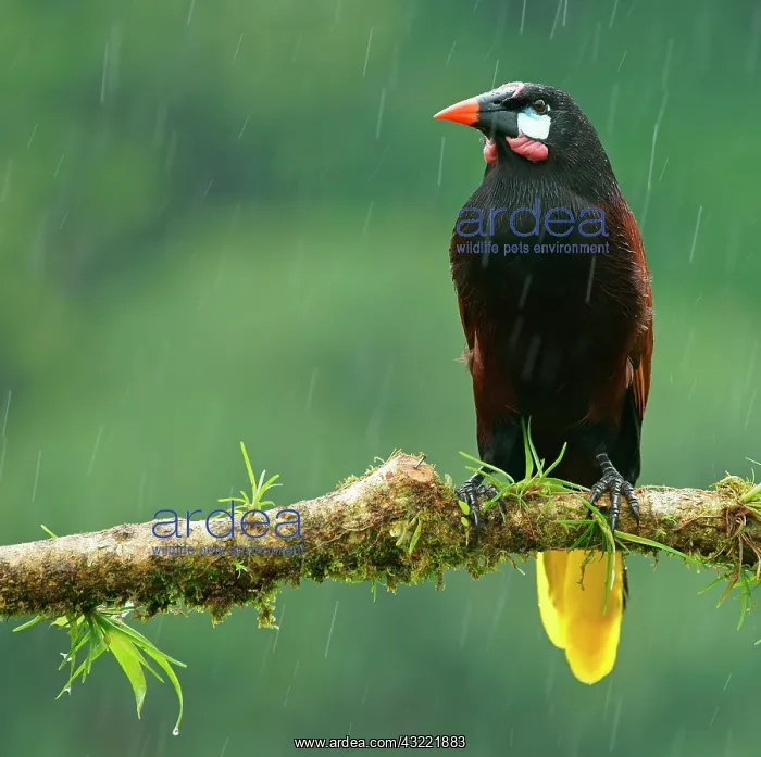 : Montezuma Oropendola (Gymnostinops montezuma) in : Montezuma Oropendola (Gymnostinops montezuma) in