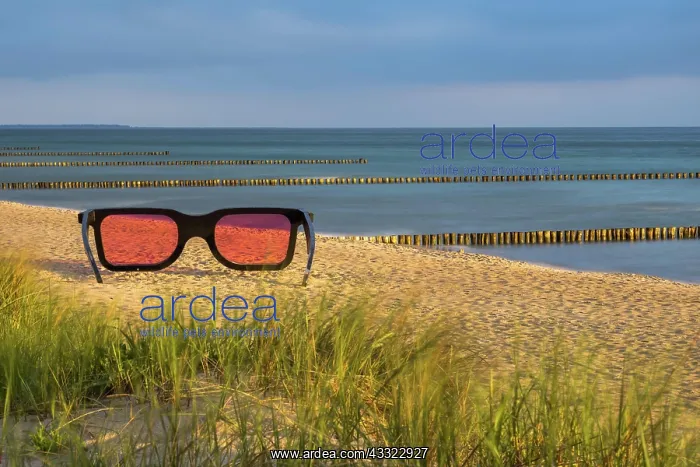 : Morning atmosphere on the beach of Zingst, 15th : Morning atmosphere on the beach of Zingst, 15th
