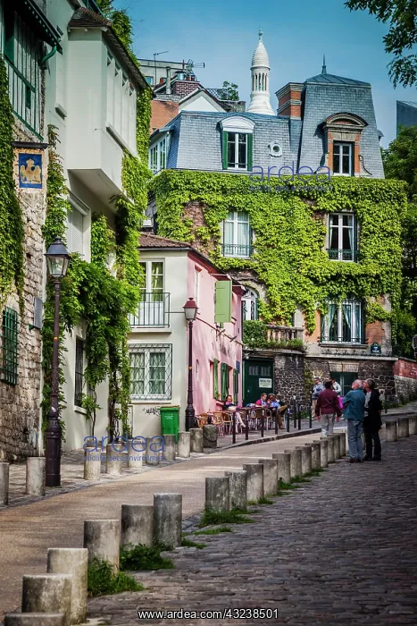: Morning in Montmartre, Paris, France : Morning in Montmartre, Paris, France