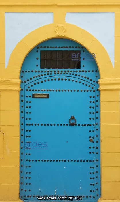 : Morocco - Door in the Medina (= the original Arab : Morocco - Door in the Medina (= the original Arab