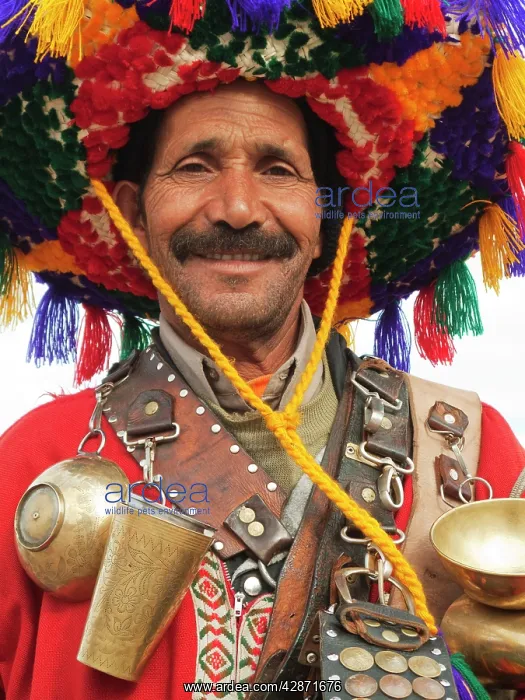 : Morocco - The water vendors of the famous Djemaa : Morocco - The water vendors of the famous Djemaa