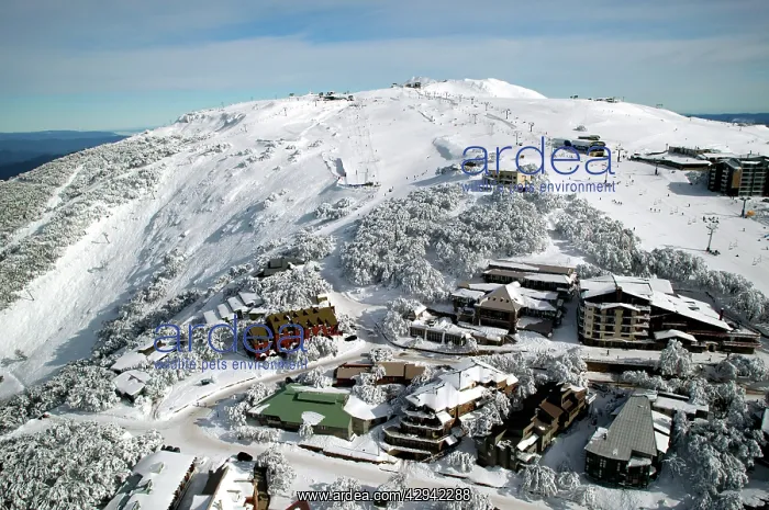 : Mount Buller Alpine Resort.the ski village. northeastern : Mount Buller Alpine Resort.the ski village. northeastern