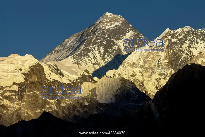 : Mount Everest (also Sagarmatha or Chomolungma) seen : Mount Everest (also Sagarmatha or Chomolungma) seen