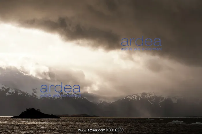  : Mountains with cloudy sky
