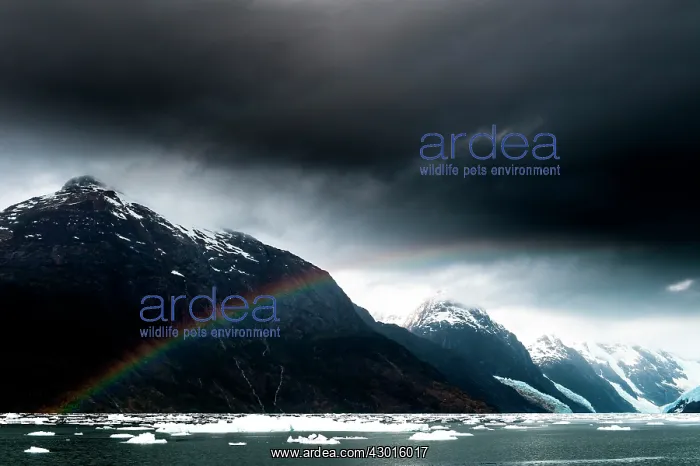  : Mountains with rainbow
