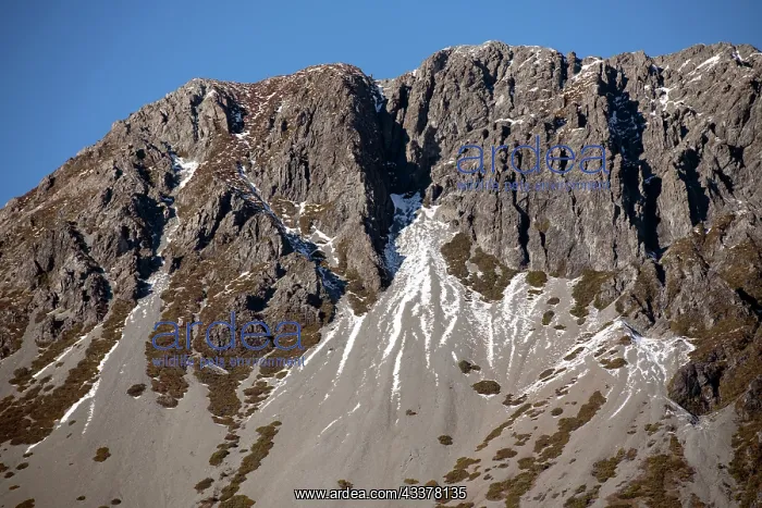 : Mountains with snow : Mountains with snow