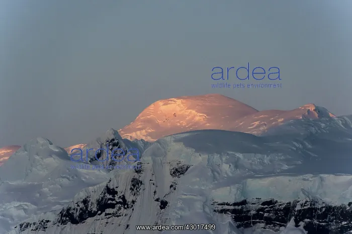  : Mountains snow capped at dawn