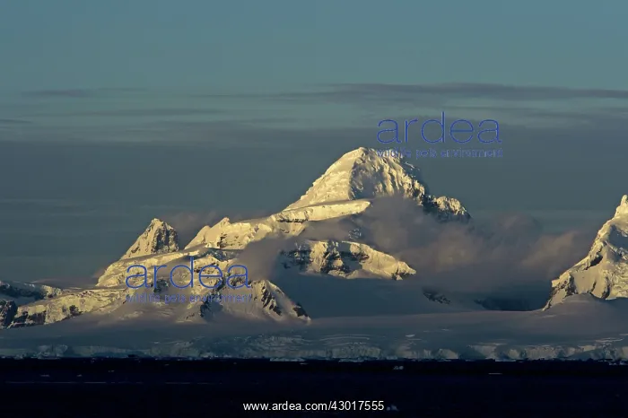  : Mountains snow capped at dawn