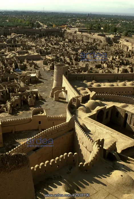 : Mud brick fortress and abandoned town dating from : Mud brick fortress and abandoned town dating from