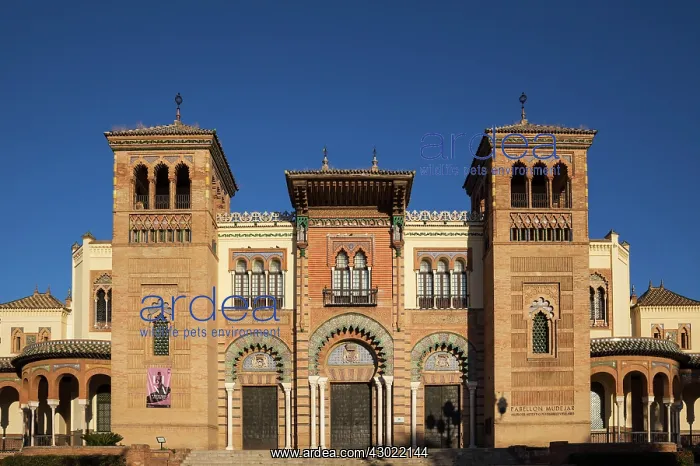 : The Mudejar Pavilion in Seville - (Popular Arts Museum) : The Mudejar Pavilion in Seville - (Popular Arts Museum)