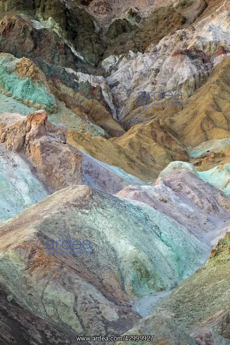 : The multi-hued volcanic and sedimentary hills of : The multi-hued volcanic and sedimentary hills of