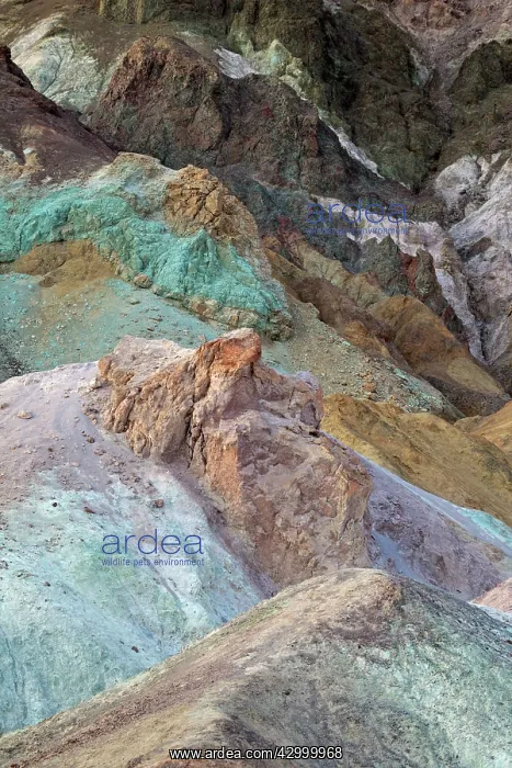 : The multi-hued volcanic and sedimentary hills of : The multi-hued volcanic and sedimentary hills of