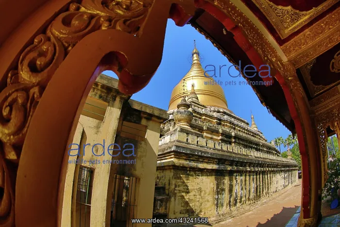 : Mya Zedi Pagoda Temple in Myinkaba Village, Bagan, Myanm : Mya Zedi Pagoda Temple in Myinkaba Village, Bagan, Myanm